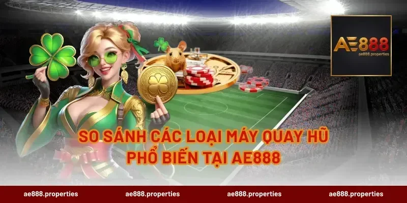 So sánh các loại máy quay hũ phổ biến tại AE888