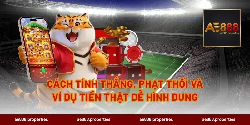 Cách tính thắng, phạt thối và ví dụ tiền thật dễ hình dung